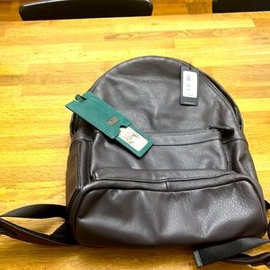 Textured Leather Ted Baker Laptop BackPack.   Brand NEW
